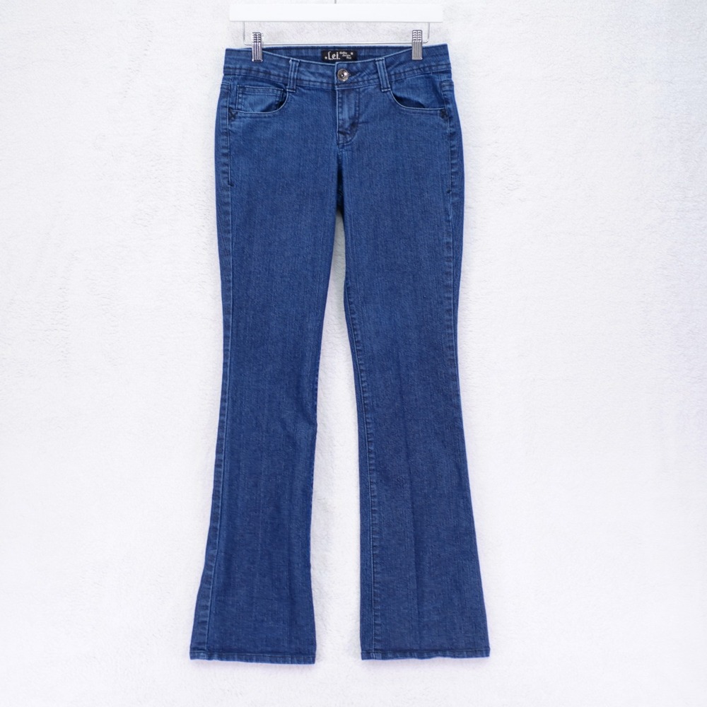 Lei Ashley Low Rise Bootcut Blue Denim Jeans -9R- Junior 29 / 32